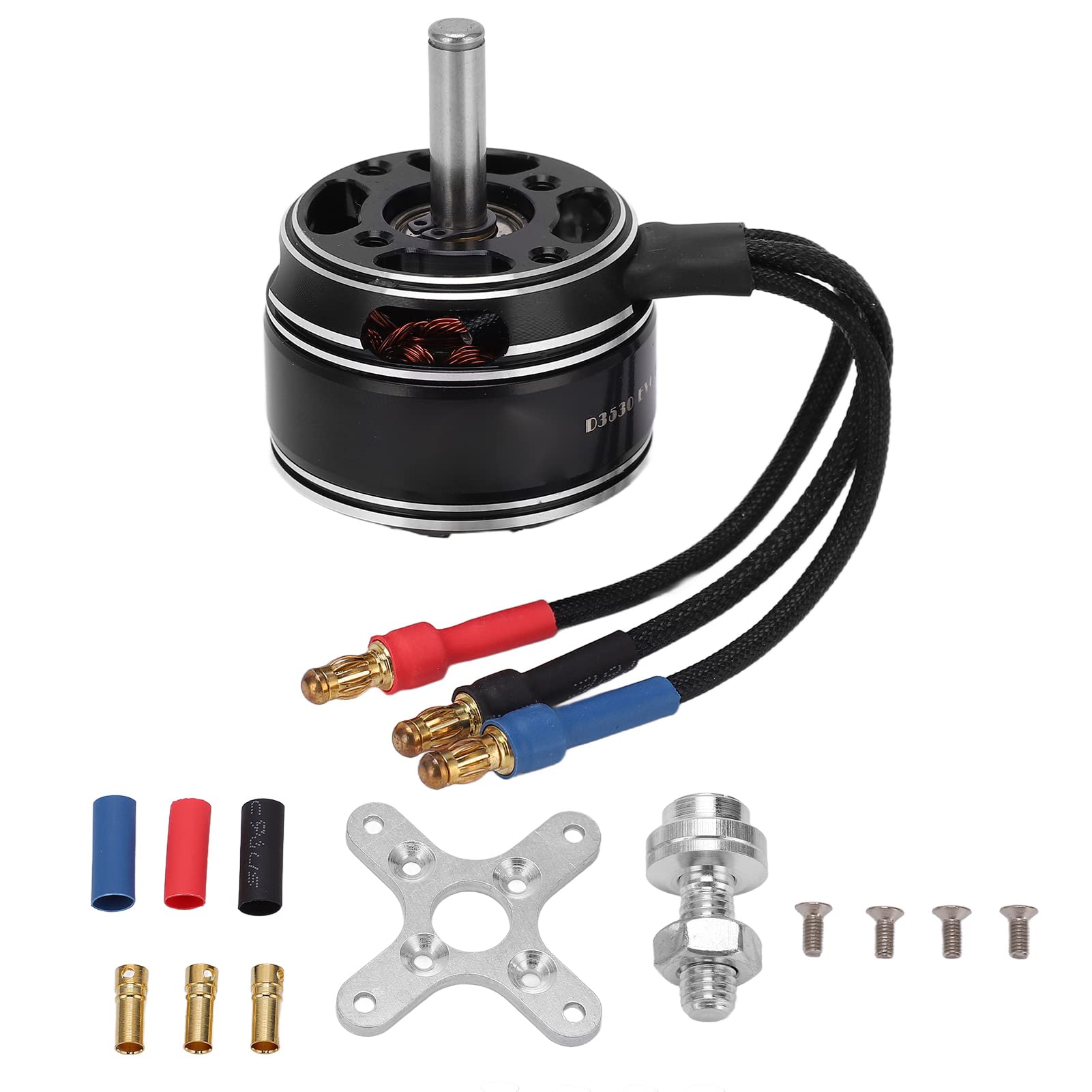 Bürstenloser Motor, Hohe Wärmeableitung 3530 Rc Bürstenloser Motor Fernbedienung Bürstenloser Flugzeugmotor Praktisches UAV-Zubehör(1400KV) Zubehör Für Modellflugzeuge