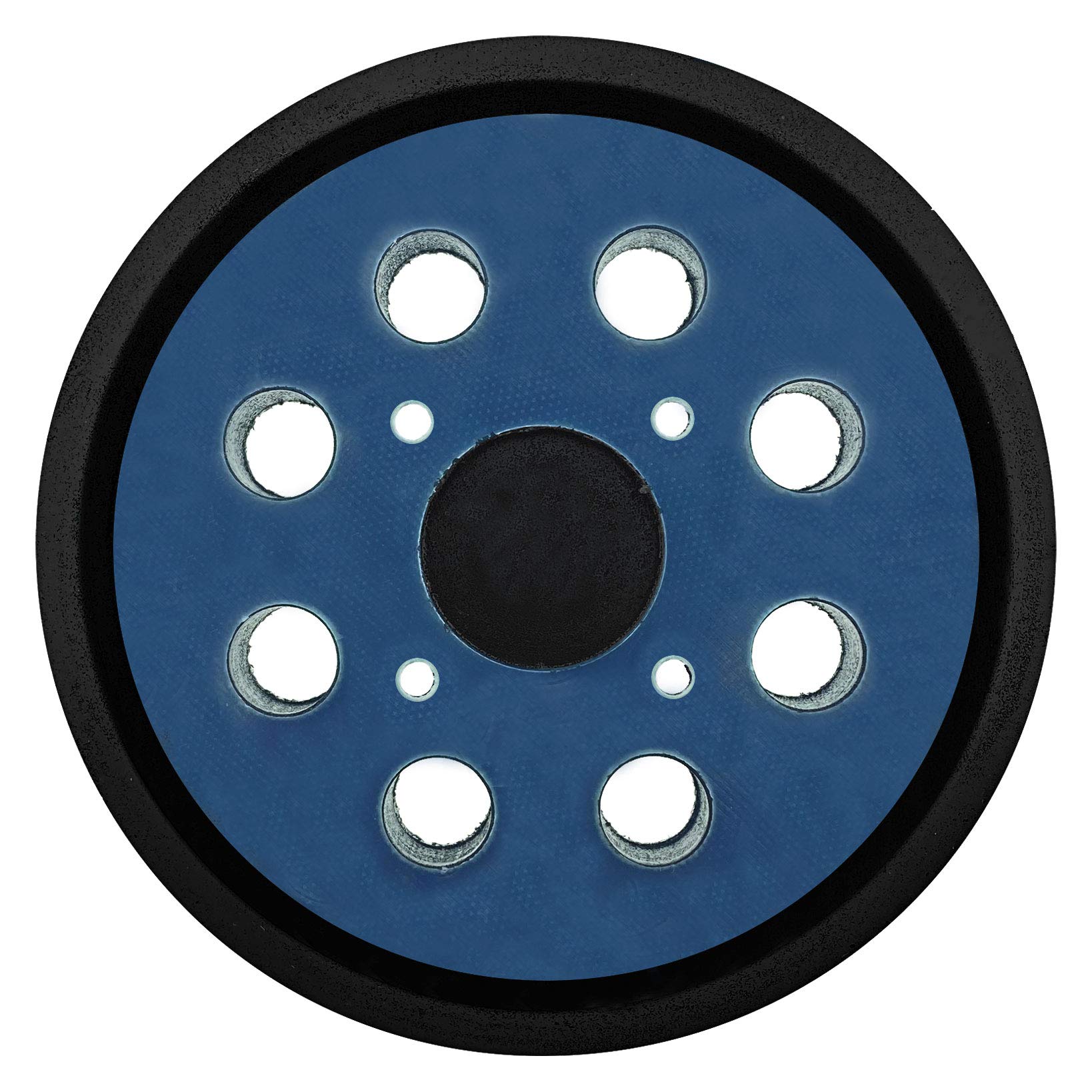 Platorello 125mm Con 8 Fori - Compatibile Con Levigatrici Ma-kita E DeWalt