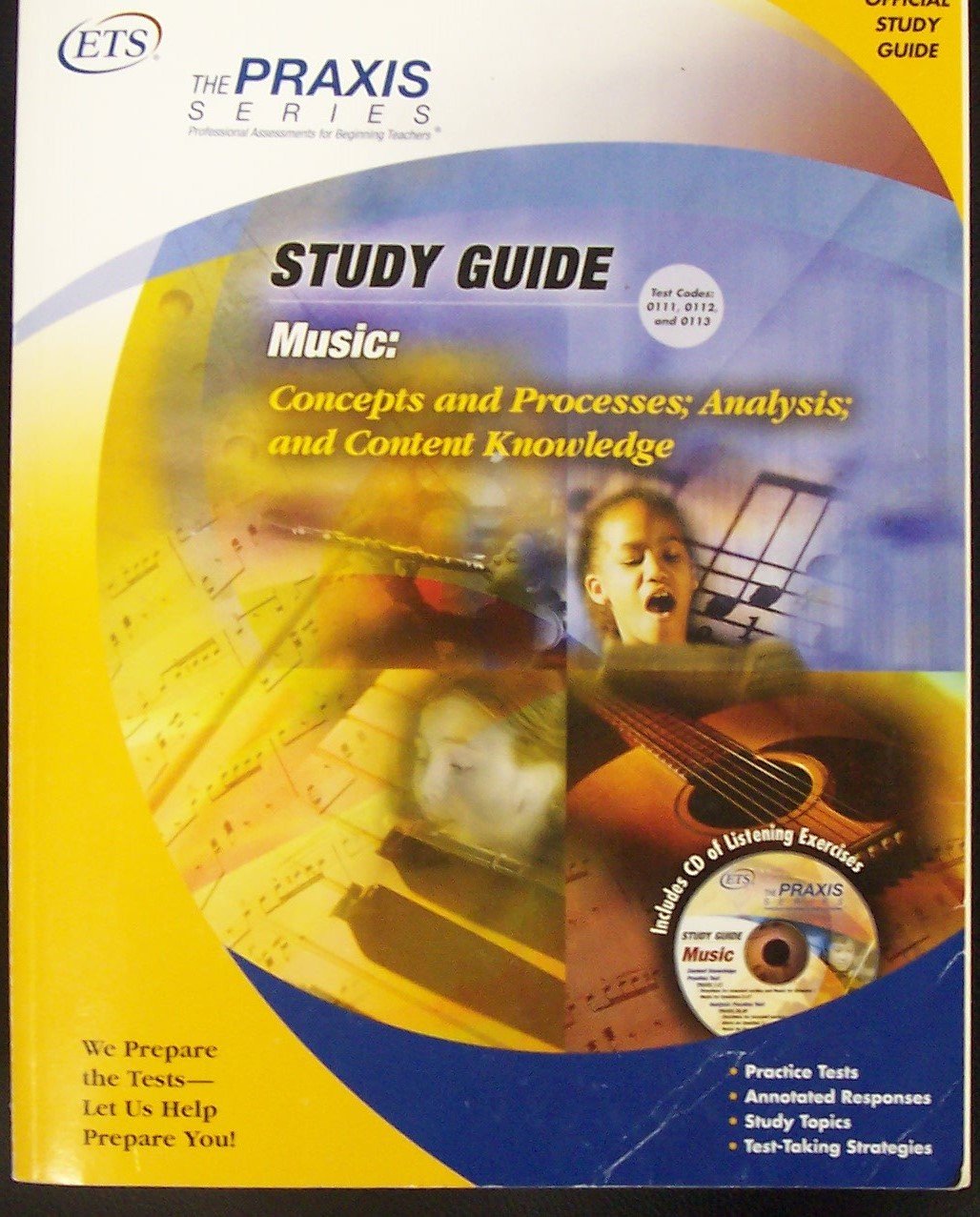Music Study Guide (Book and CD-Rom, Praxis Study Guides): Educational ...