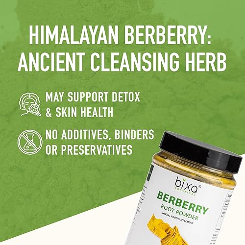 Miniatura 4 de bixa BOTANICAL Berberis Aristata (Daruharidra) Suplemento de hierbas ayurvédicas Sin gluten, sin OMG, tratado al vapor, vegano, 100% puro Más de