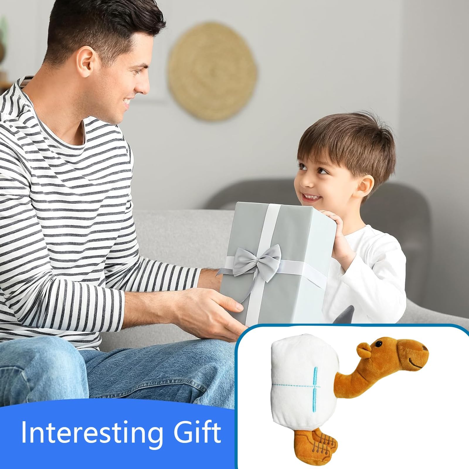 Buildcon Camel Toy for Kids, 22 * 23 cm / 8.7 * 9.1 in Collectibles, Camel Toy, Collectibles, Soft Stuffed Animal for Home Decor, Gifts 4