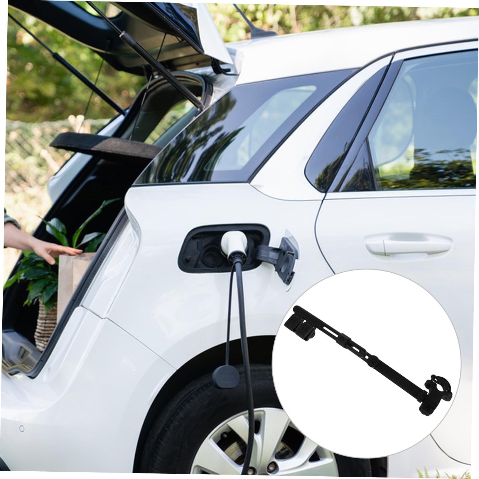 MAGICLULU Paragüero para Vehículos Eléctricos Abrazadera Ajustable Soporte para Paraguas para Carrito de Golf para Uso Exteriores Bicicleta Eléctrica