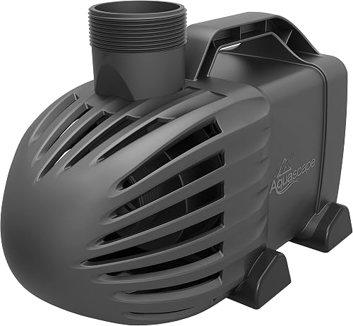 Aquascape EcoWave 5000 GPH Pond and Waterfall Pump, Mag-Drive, Quiet, Efficient, Compact | 91134