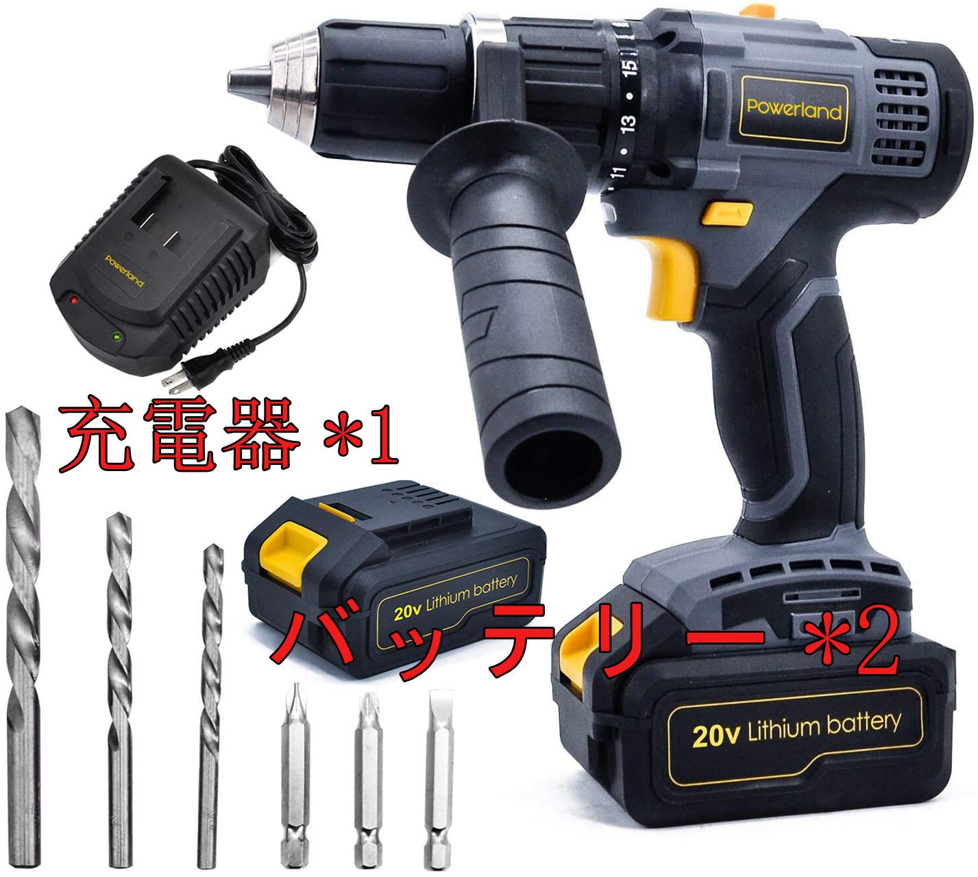 Amazon.co.jp: Powerland: 振動ドリル