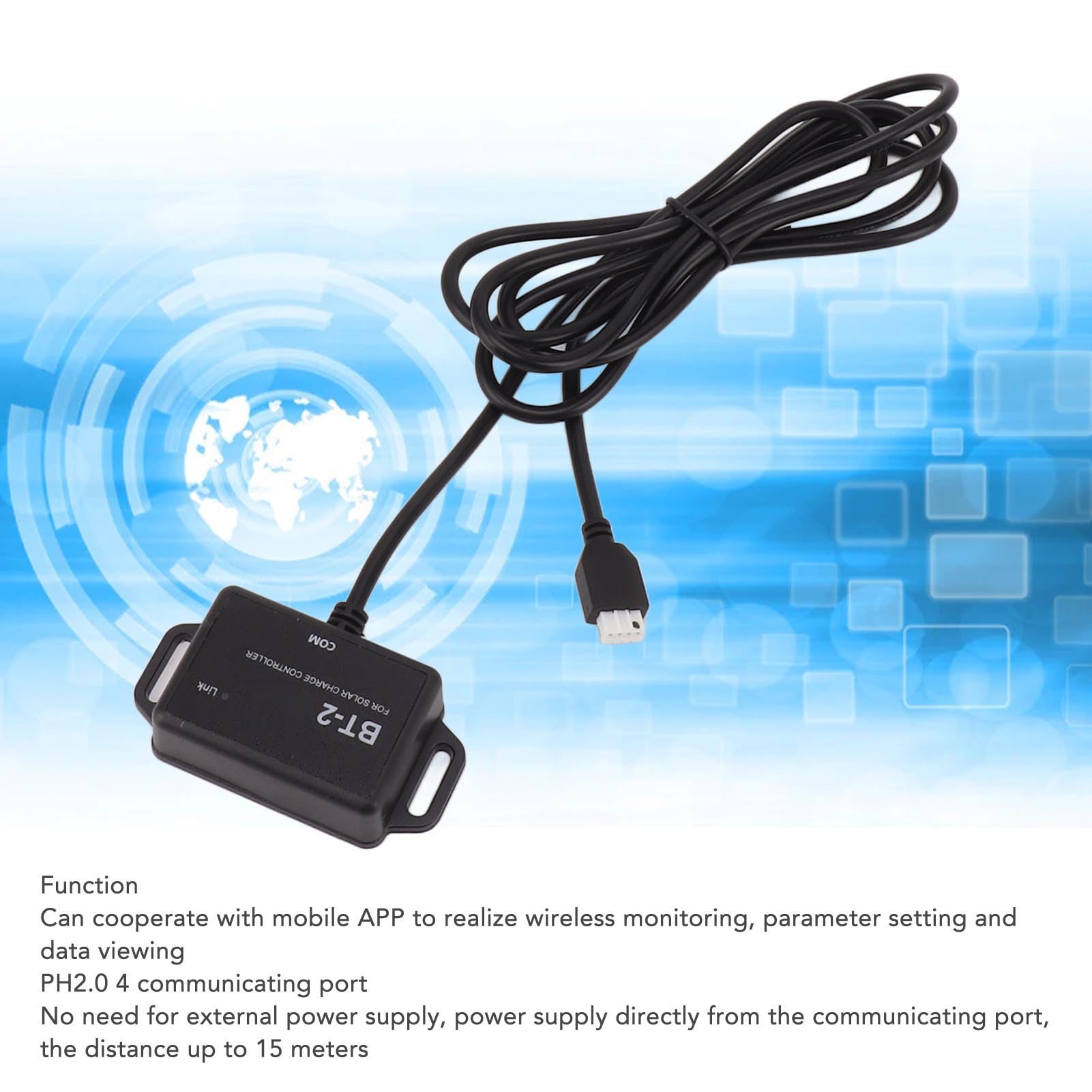 Module Bluetooth (BT) Pour Régulateur Solaire MPPT 20A à 50A - Neuf, Pour Monitoring Facile