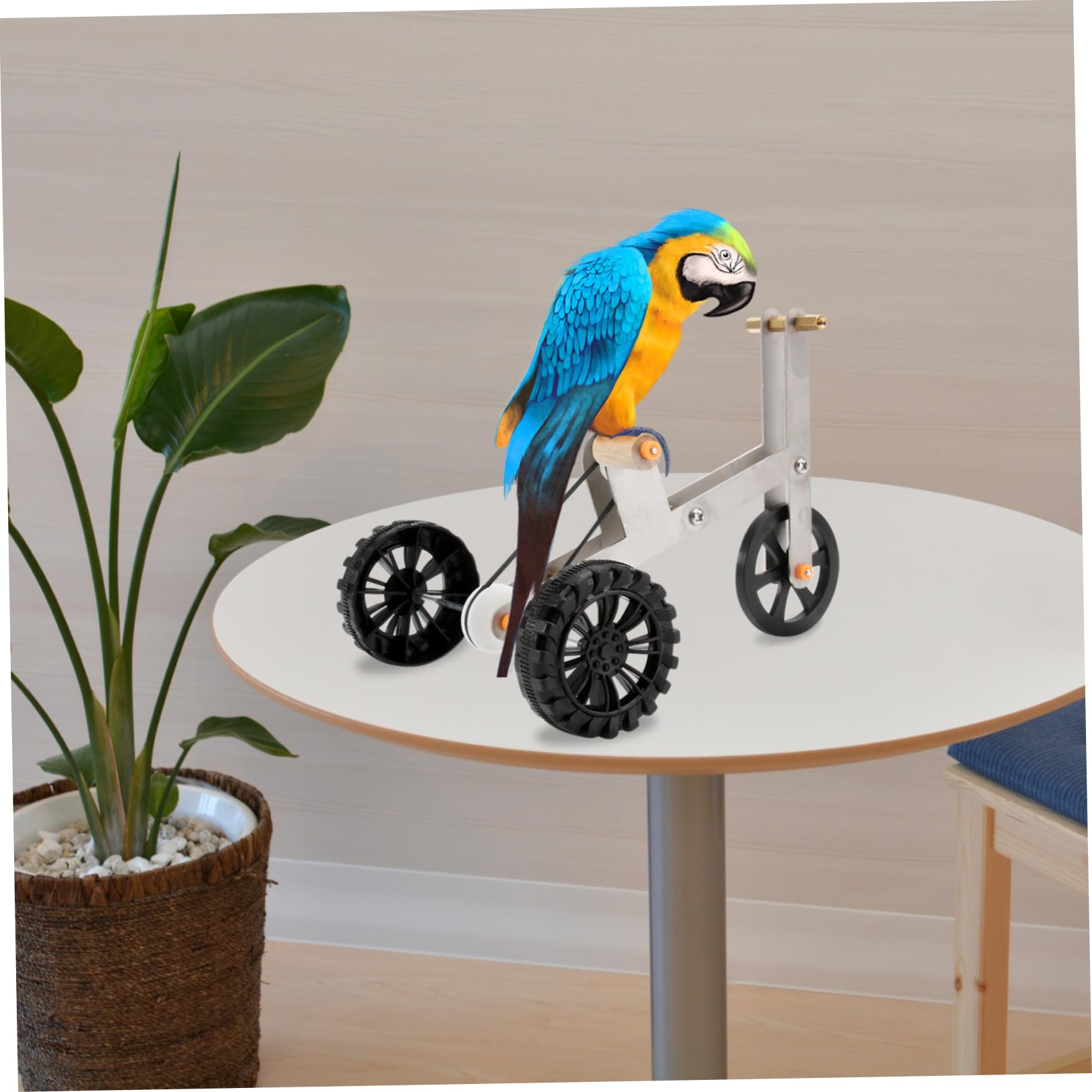 3stücke Parrot Bike Toy Für Wellensittiche Und Papageien Lustiges Trainingsspielzeug Aktivität Und Intelligenz Aus Sicherem Und Strapazierfähigem Material Zur Beschäftigung