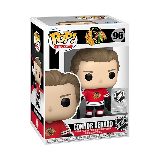 Funko Pop! NHL 黑鹰队 - 康纳·贝达尔