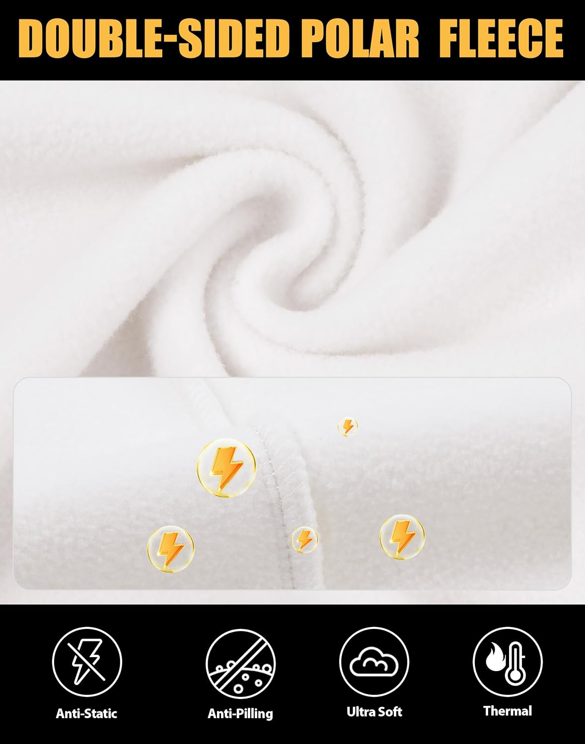 Pioneer Camp Women's Fleece Jacket Full Zip Lightweight Warm Soft Polar Fleece Winter Coat With Zipper Pockets Outerwear - Image 5