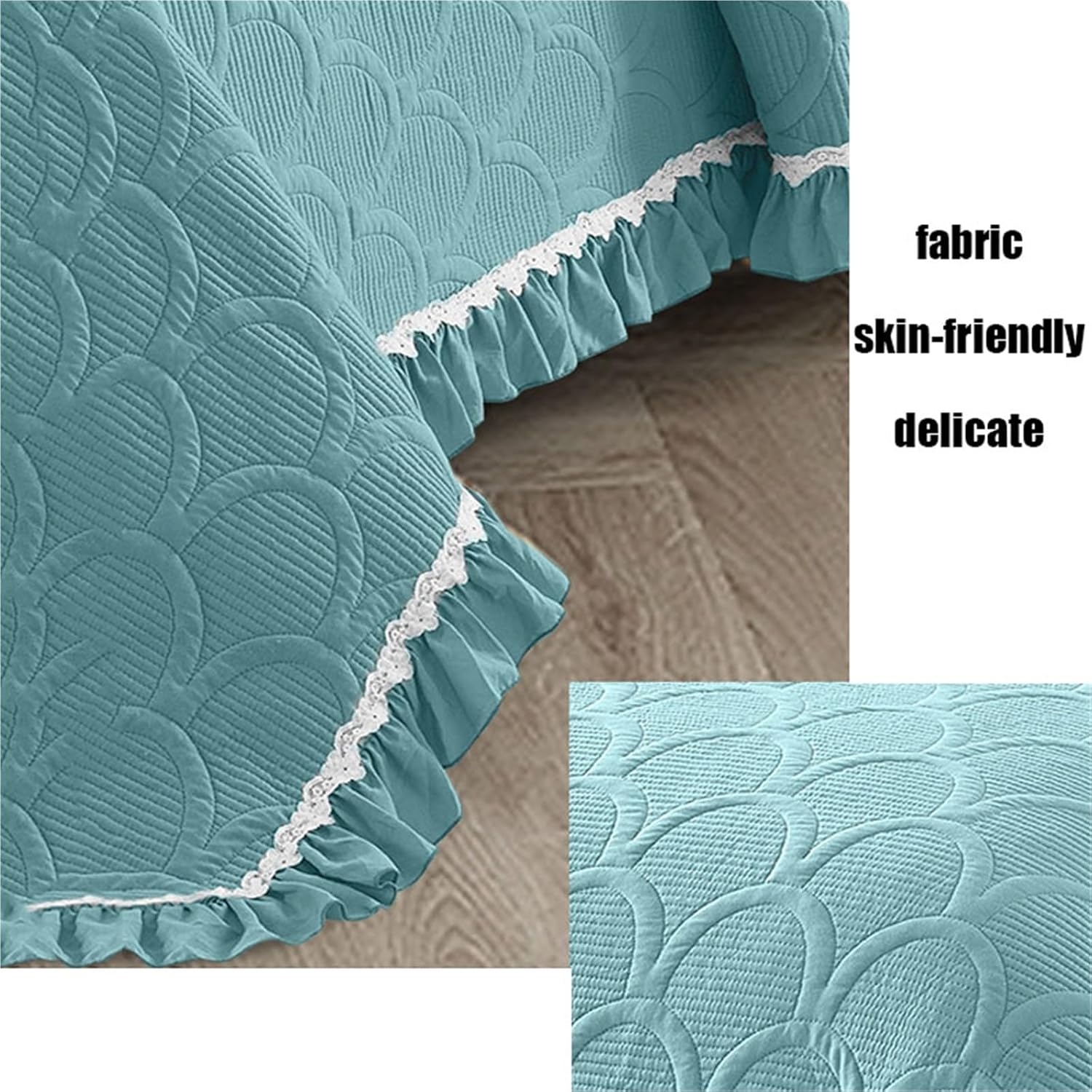 Bedspread 3 Piece, Soft Lightweight Microfiber Bedspread, Quilted Bedspread,3 Pieces Coverlet