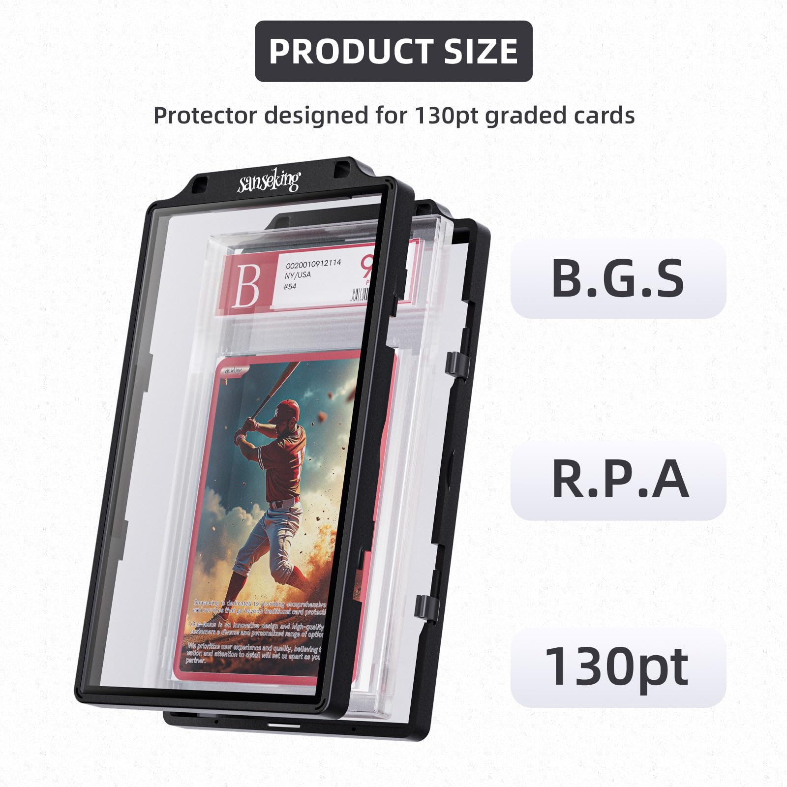 Amazon.co.jp: Sanseking 130PT BGSスタンダードカード磁気カード