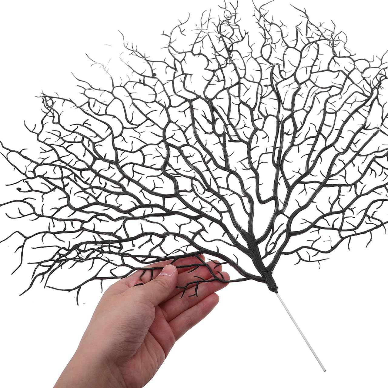 Lot de 2 branches de corail artificielles pour aquarium