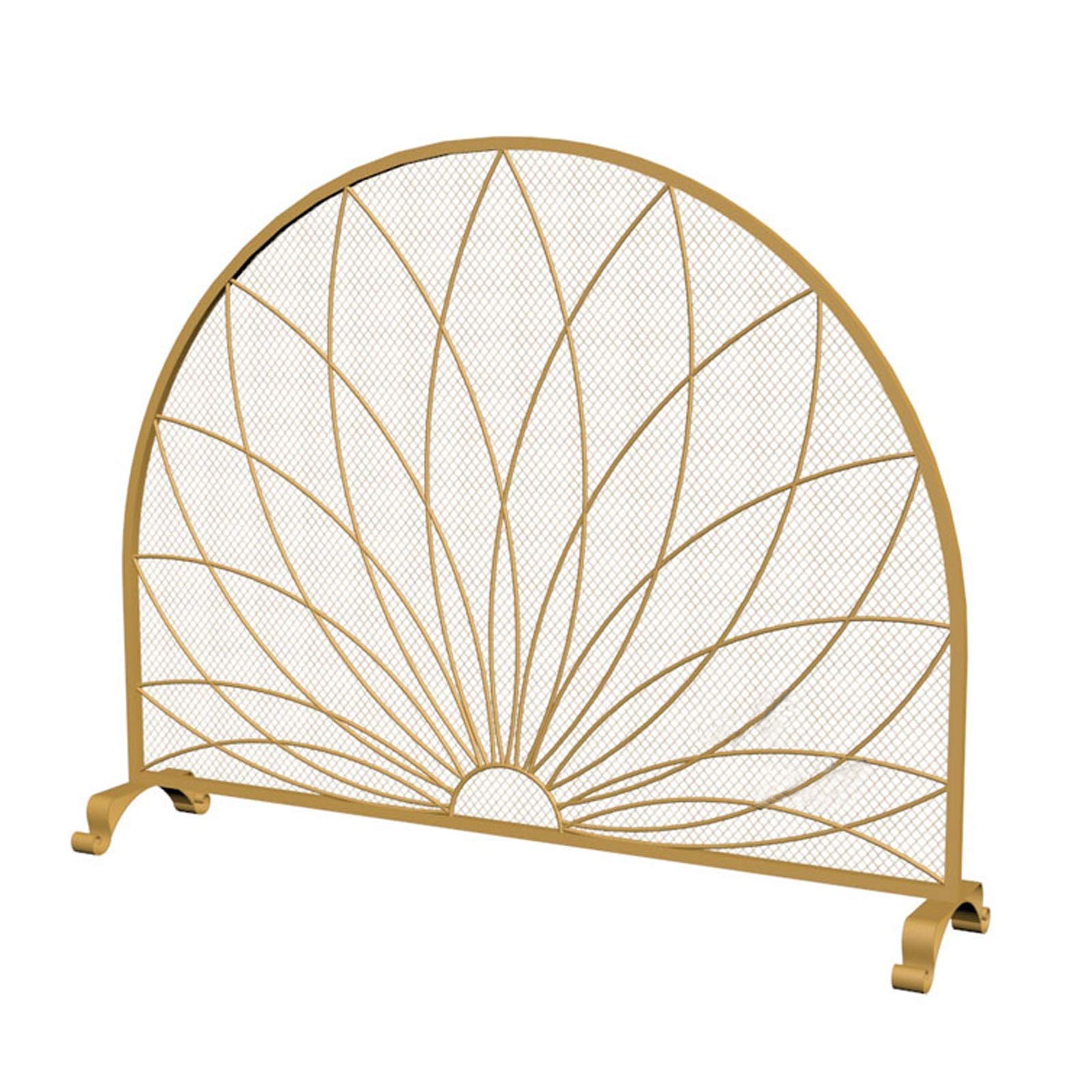 Buy Fireplace Screen Arched Fireplace Screen Black Metal Mesh