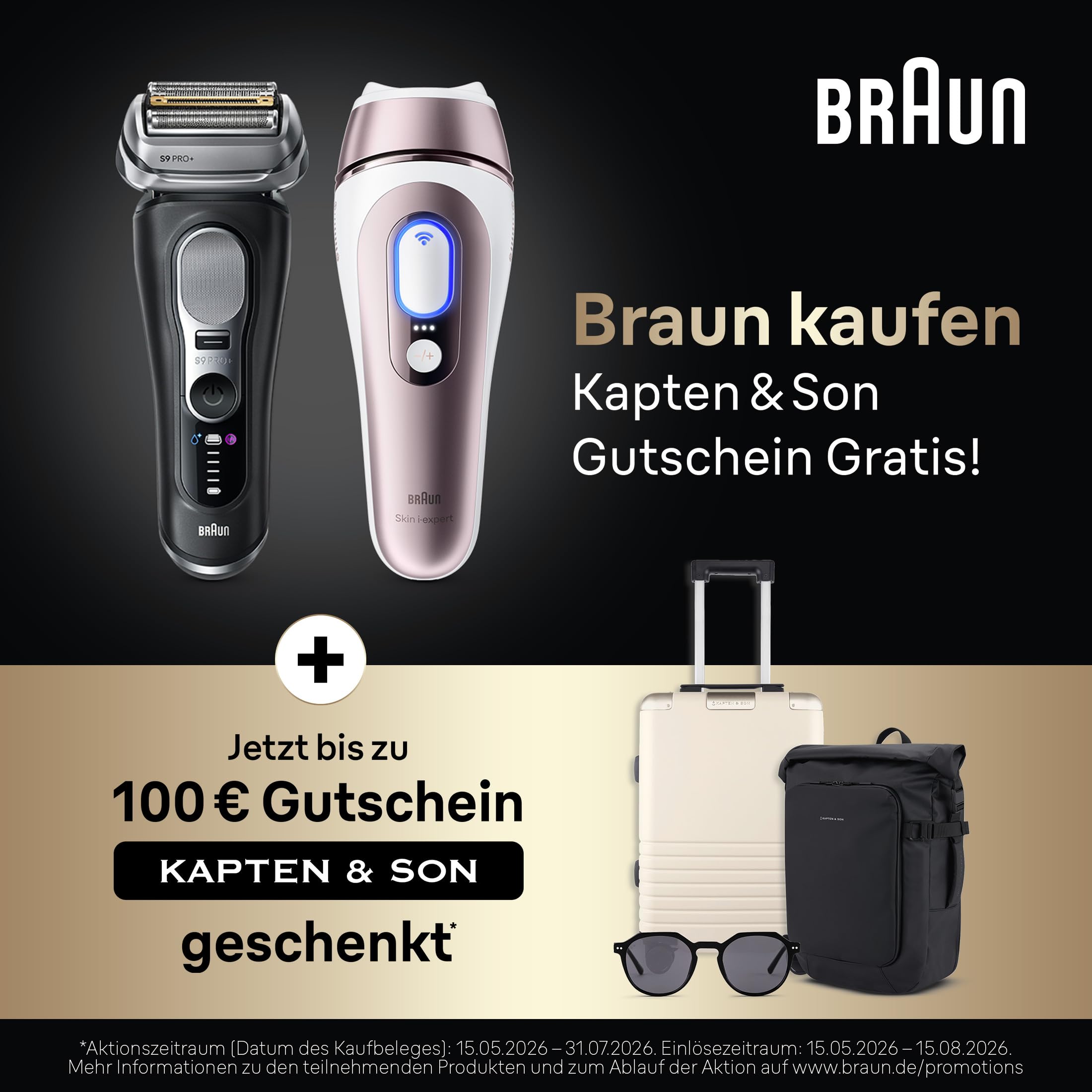 Braun Smart IPL Geräte Haarentfernung Skin i·expert 7, PL7387, Weiß/Rosegold - Alternative Laser Haarentfernung für Zuhause, Dauerhafte Haarentfernung, Inkl. Etui, Venus Rasierer Und 4 Aufsätze - 5
