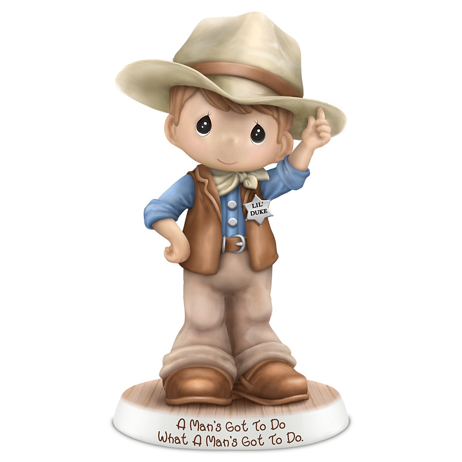 Buy The Hamilton Collection Precious Moments John Wayne Tribute Cowboy