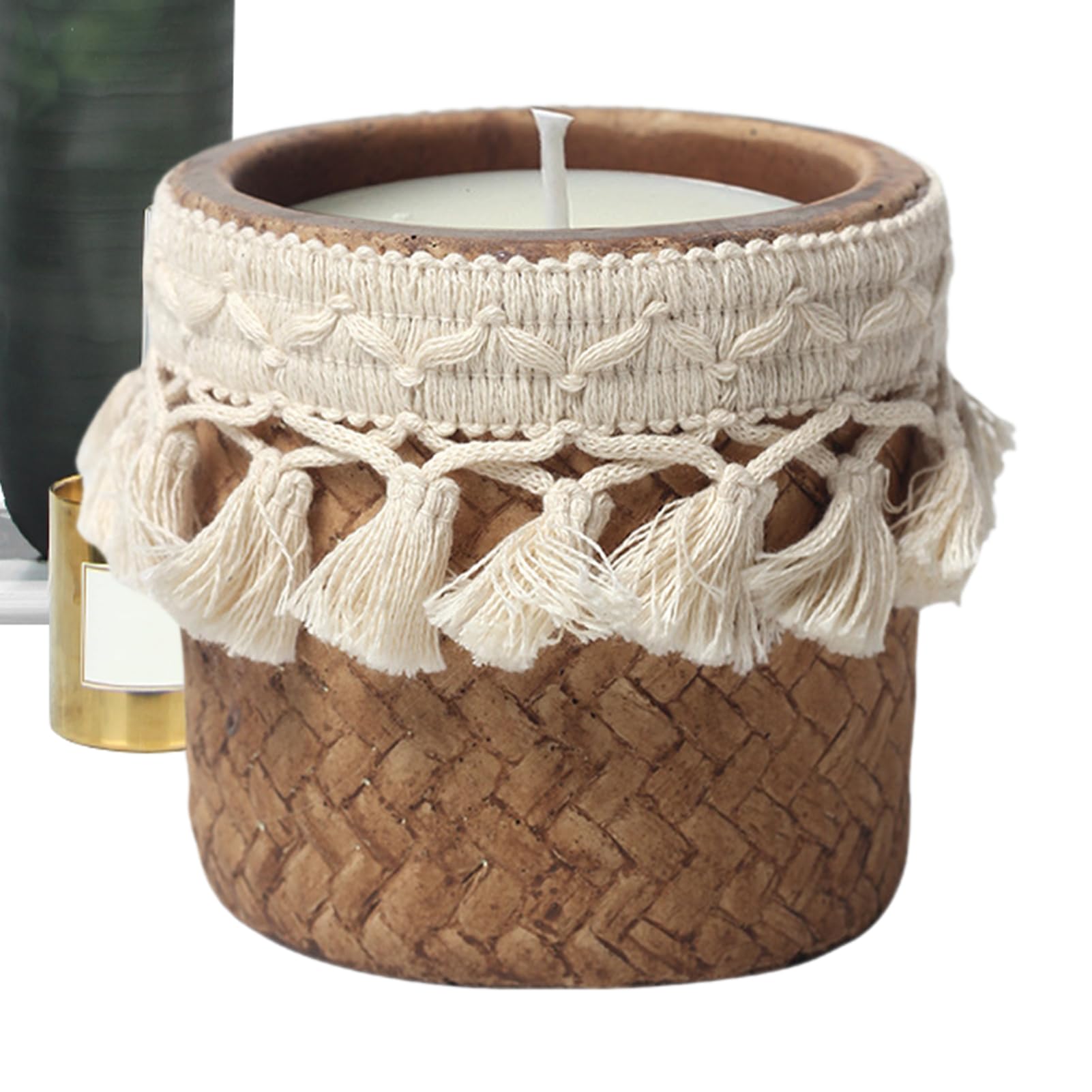 Envases de velas decorativos ideales para regalo de cumpleaños, bodas y fiestas