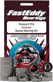 FastEddy Bearings Compatible with Tamiya Ferrari F2012 (F104) Ceramic Sealed Bearing Kit