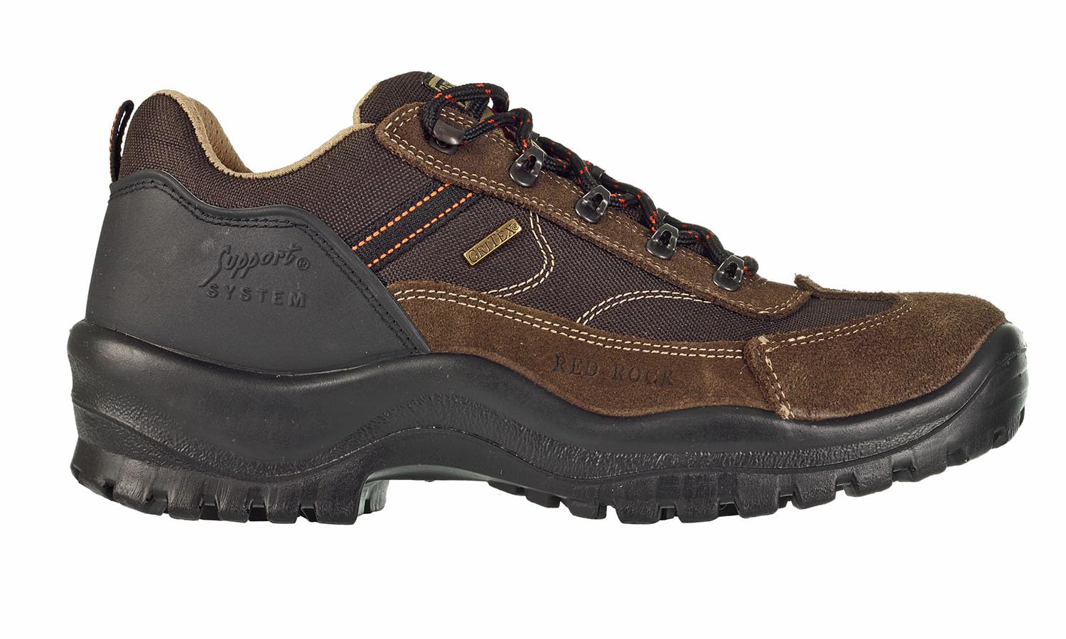 RED ROCK Scarpa Trekking Marrone Scamosciata Gritex - Scarpe Trekking