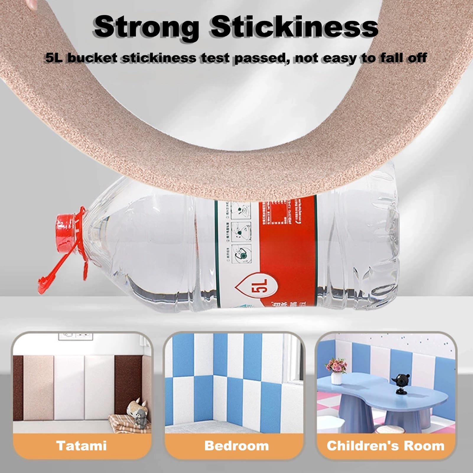 3D-wandpanelen, zelfklevend, anti-botsing, wandbekleding voor kinderen, kinderkamer, hoofdeinde panelen voor muur, roze, 150 cm, ideaal voor autistische kinderkamer