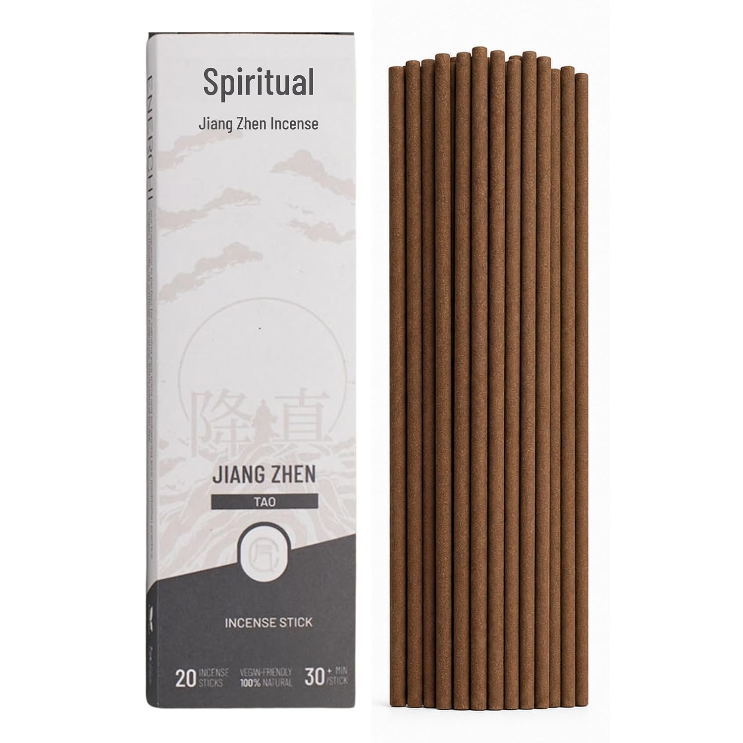 Mugwort Incense Sticks with Agarwood and Sandalwood, 20 Count | Each low-smoke, hand-rolled stick burns about 30 minutes. For meditation, yoga, home fragrance and personal rituals. - Image 9