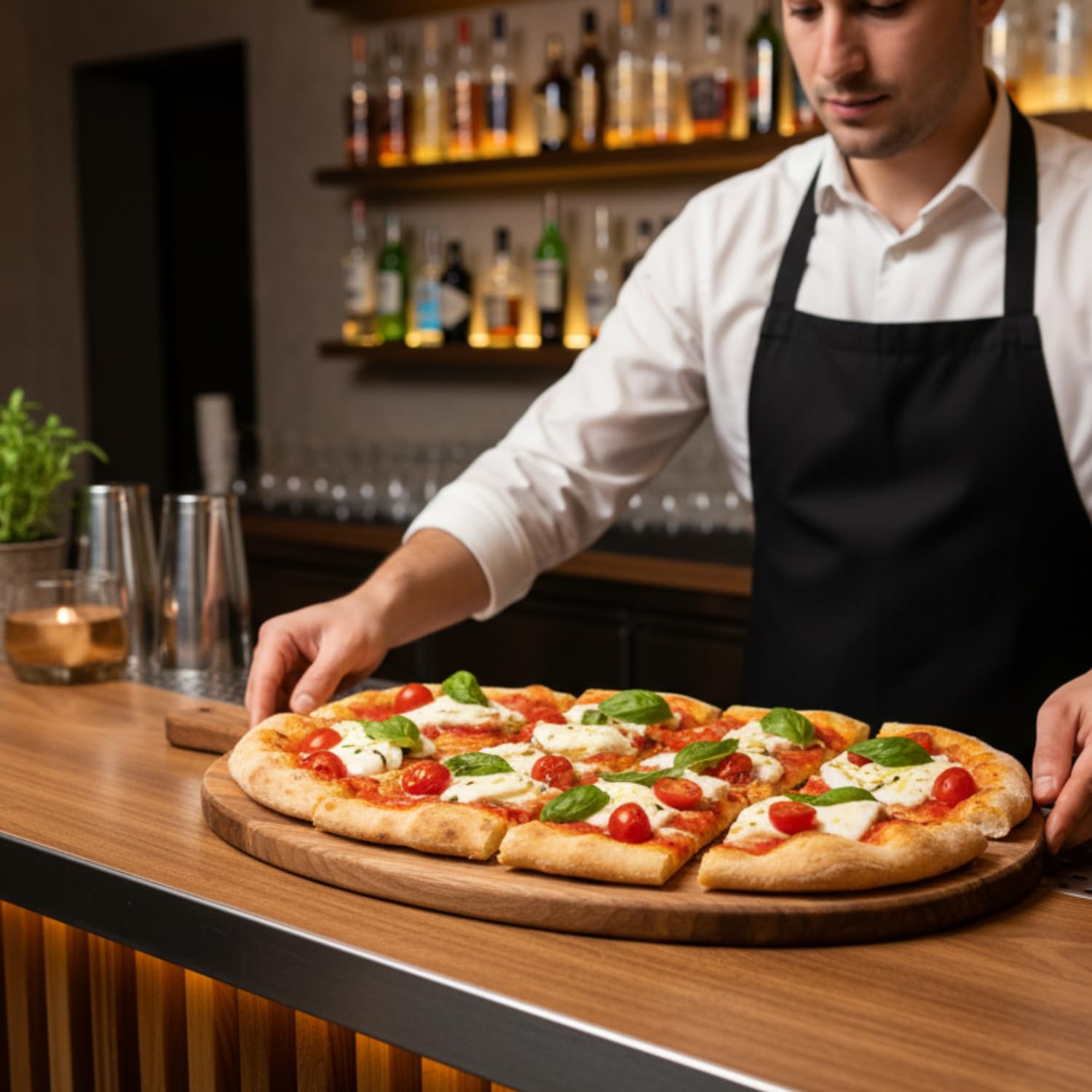 Pinsa Precocida Artesana 12 Bases | Pinsa Lista en 5 Minutos, Levadura Larga, Producto Italiano | Bases de pinsa de 250 gramos cada una