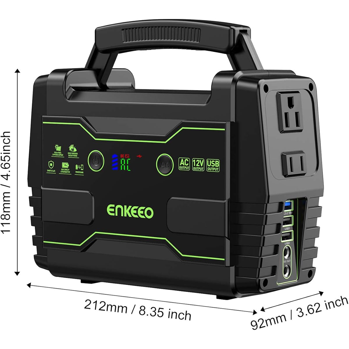 $11/mo - Finance ENKEEO Power Station 155 Wh Portable Charger $11/mo - Finance ENKEEO Power Station 155 Wh Portable Charger