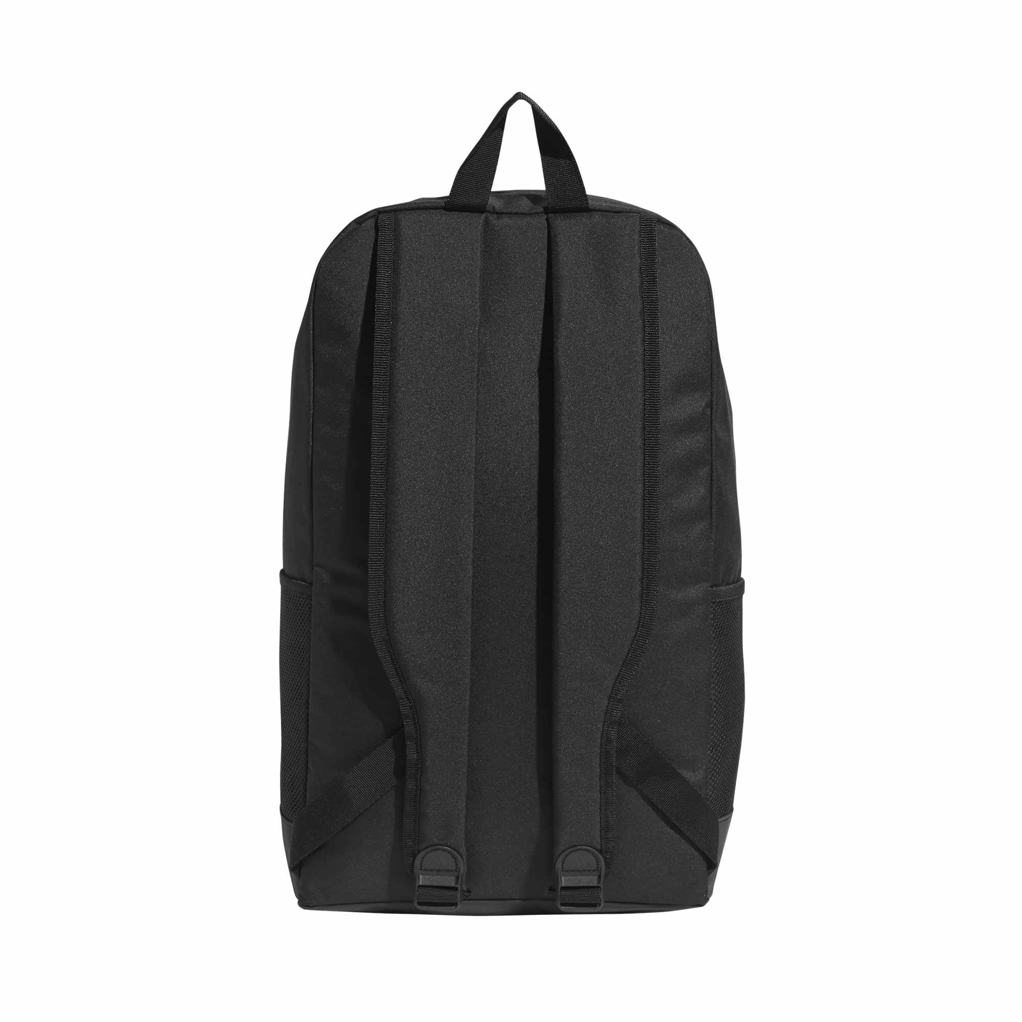 adidas Unisex Linear Backpack, black/black/white, One Size