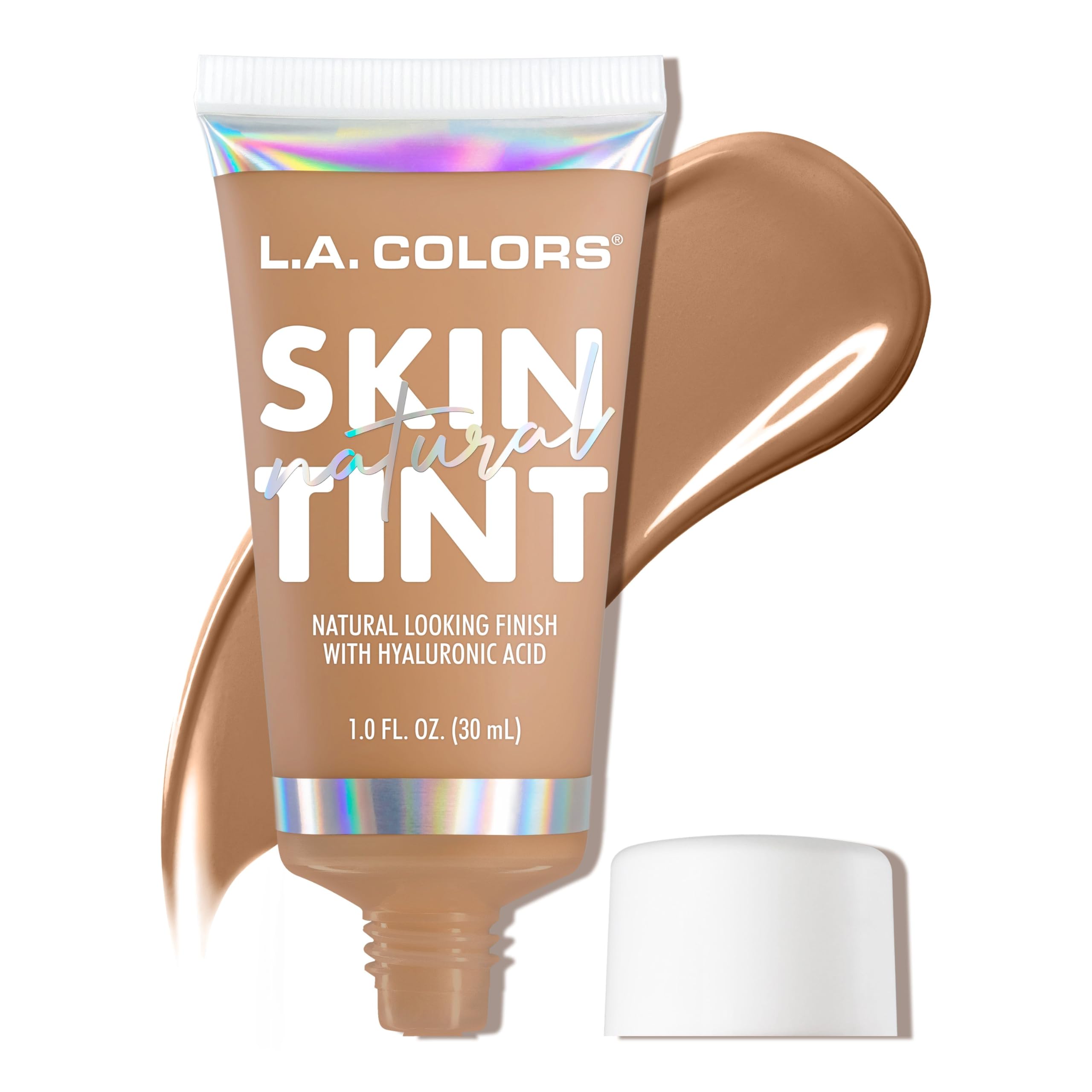 Amazon.com : L.A. COLORS Natural Skin Tint Foundation, Caramel 