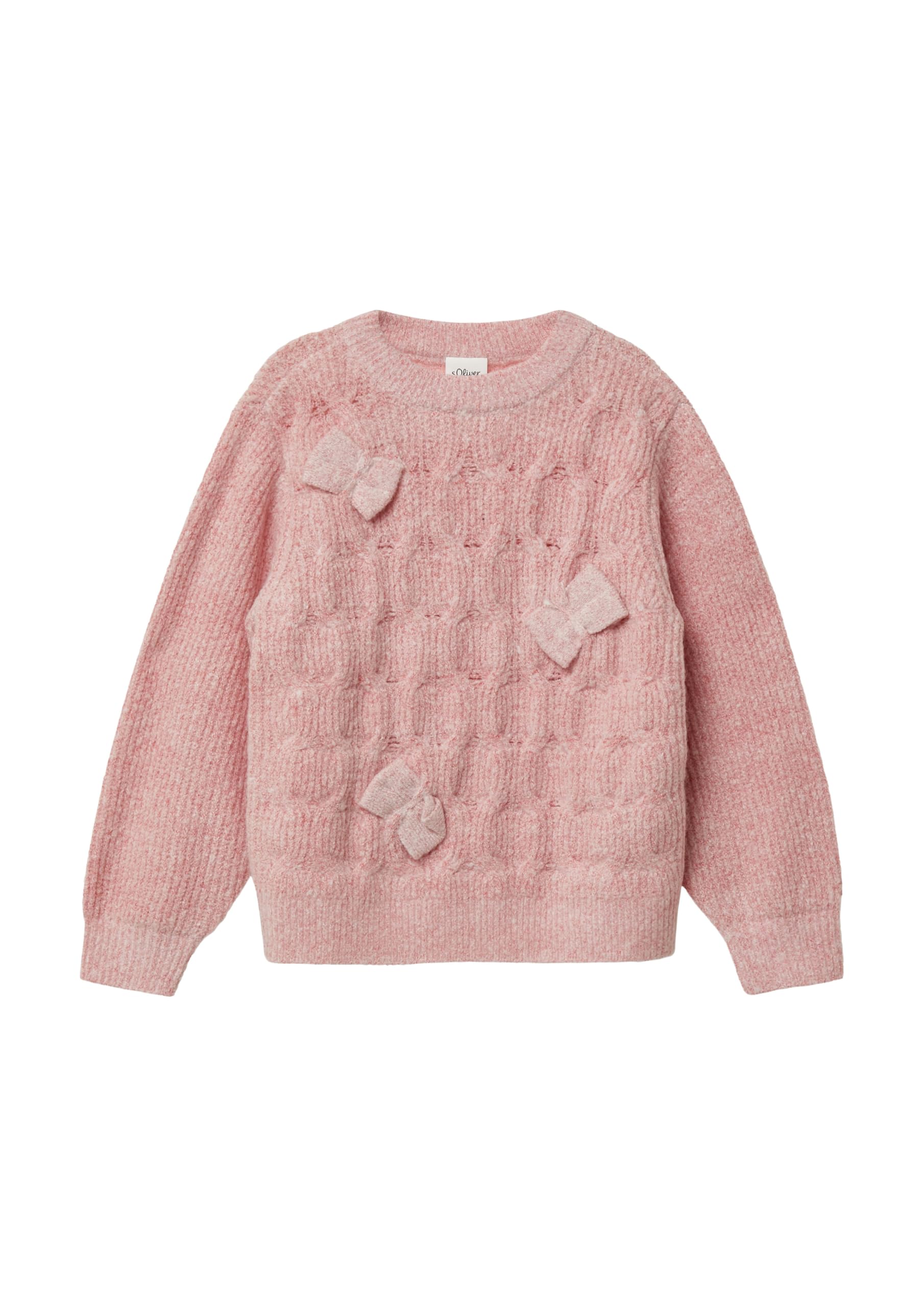s.Oliver 2173285 pull à manches longues fille qualité supérieure en coton