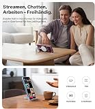 TORRAS Ostand L1 for iPhone 18 Pro Max Case - Integrated Stand - Clear - 3