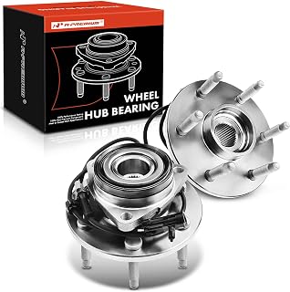 A-Premium 2 x Front Wheel Hub Bearing Assembly, w/ABS 6-Lugs, Compatible with 1999-2007, Chevy Silverado Suburban Avalanche Tahoe, GMC Sierra Yukon Savana, Cadillac Escalade, 4WD/AWD, Replace # 515036