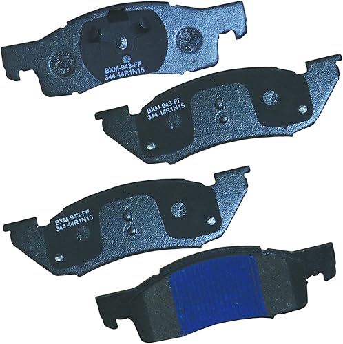 Vista 23 de Bendix Premium SBM8 - Pastillas de freno semimetálicas Premium para modelos seleccionados Buick Special, Camaro, Corvette, Phaeton, Olds F85, Vista