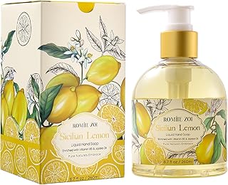 ROMIIE ZOI Liquid Hand Soap with Gift Box - Lemon - 260ml/ 8.7 fl.oz