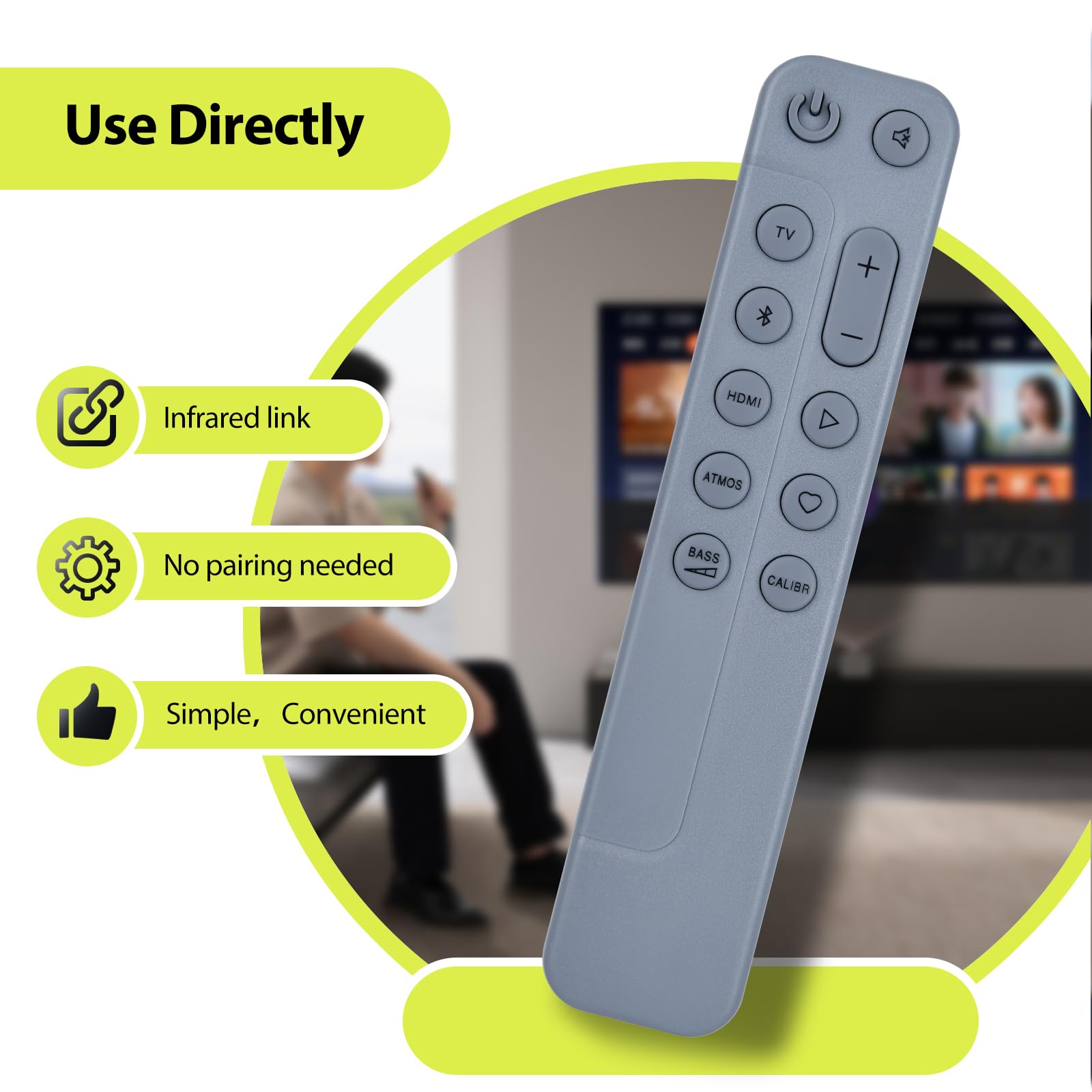 Telecomando di ricambio per JBL Soundbar BAR 300 BAR500 BAR300