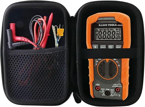 WERJIA Estuche de transporte duro para multímetro Klein Tools MM400, bolsa protectora de almacenamiento de viaje disponible en Yaxa Venezuela