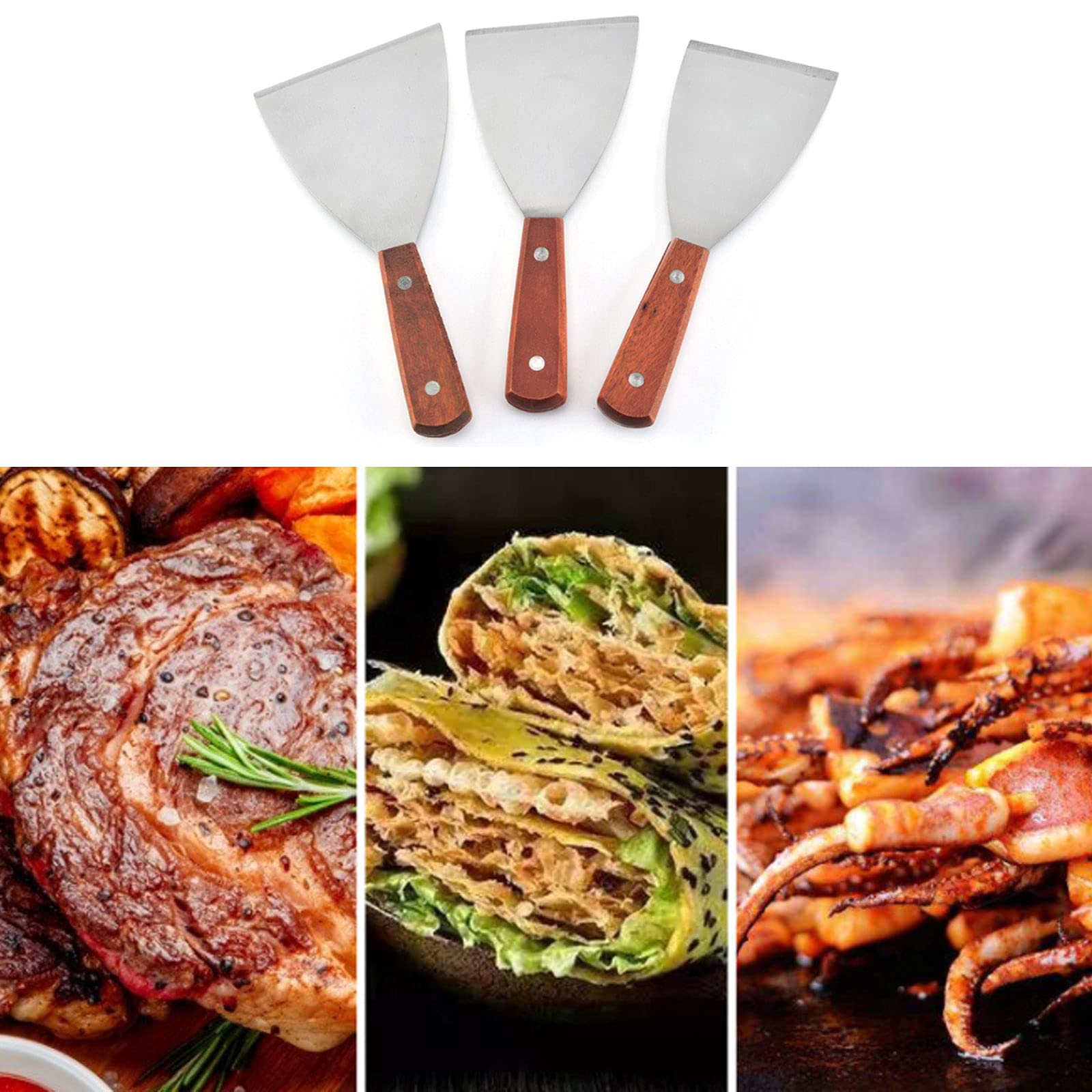 Tenneker® grillspatel voor plancha roestvrij staal kopen