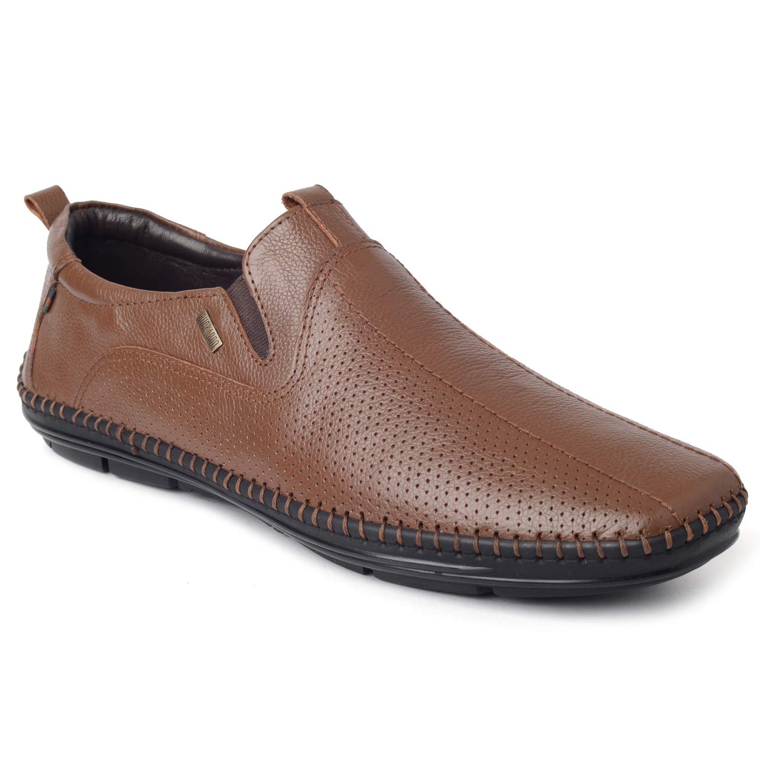 Buckaroo New Albert Genuine Leather Brown Casual Loafer for Mens: Size UK 6 (B09X22KVV7) Amazon Price History, Amazon Price Tracker