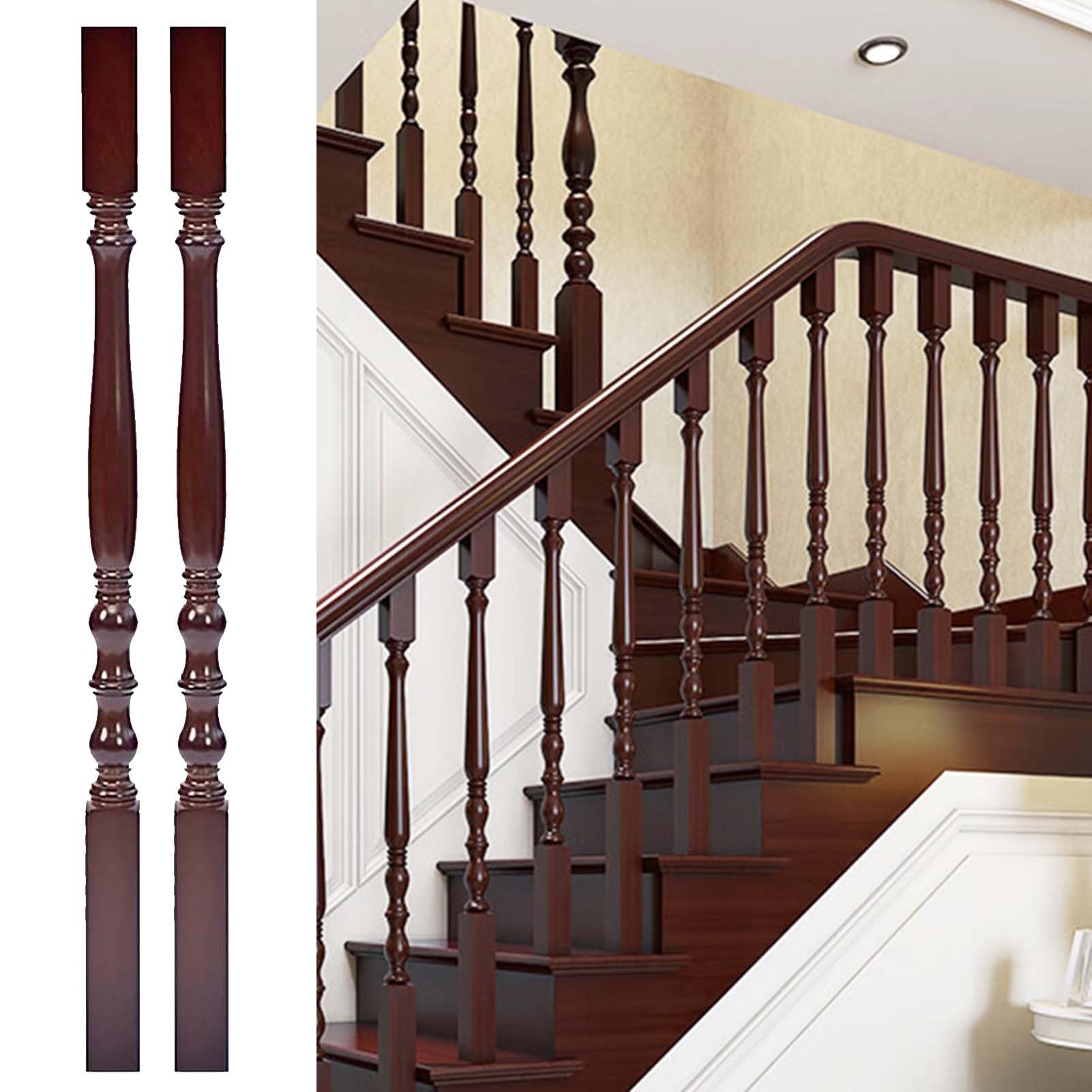 Stair spindles, Stair Spindles Classic Wood Baluster Spindle for Remodeling