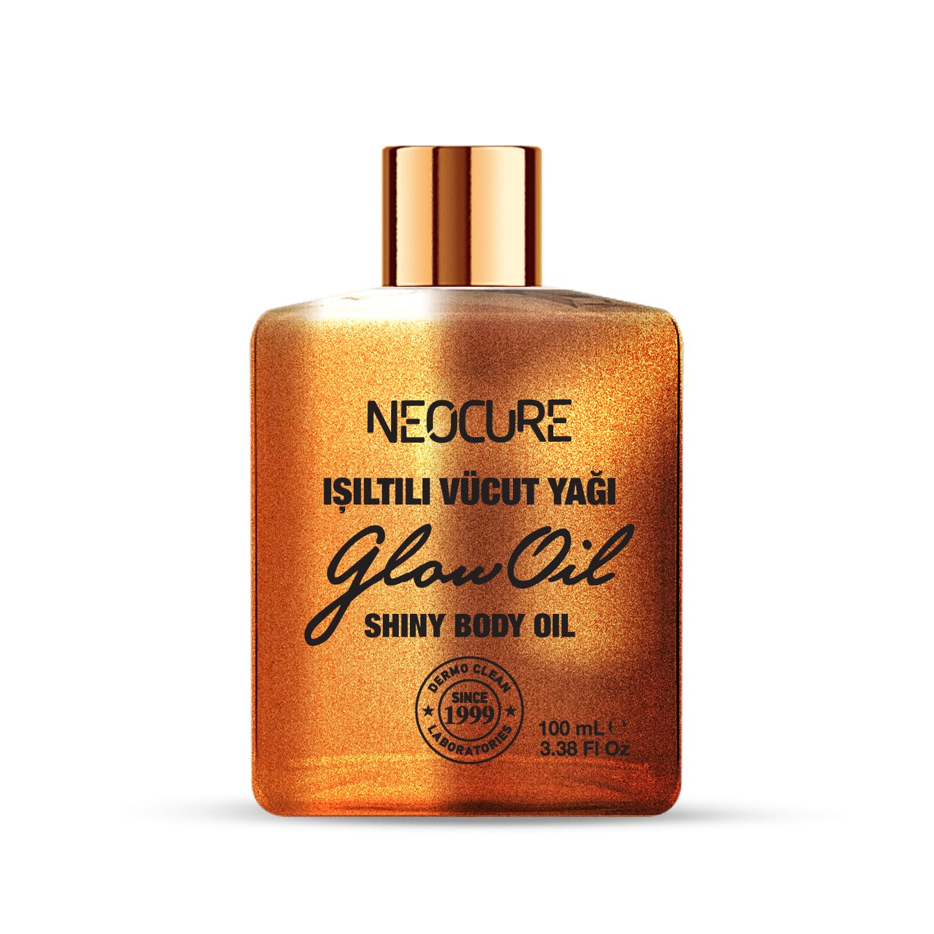 Neo Cure Bronz Işıltılı Vücut Simi Bakım Yağı 100 mililitre