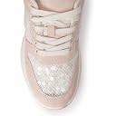 Marc Loire Women's Smart & Casual Shoes | Chunky Cool Sneakers for Women with Lace-Ups & Extra Cushioning (Pink, UK Footwear Size System, Adult, Women, Numeric, Medium, 4) gallery image