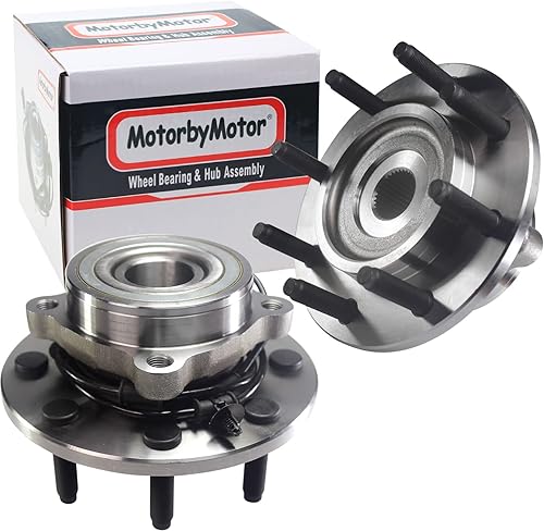 Miniatura 9 de 515101 Cojinete de rueda delantera y conjunto de cubo 4WD con ABS 8 lengüetas para Dodge Ram 1500 2500 3500 2006-2008 Conjunto de cubo de rueda 4x4