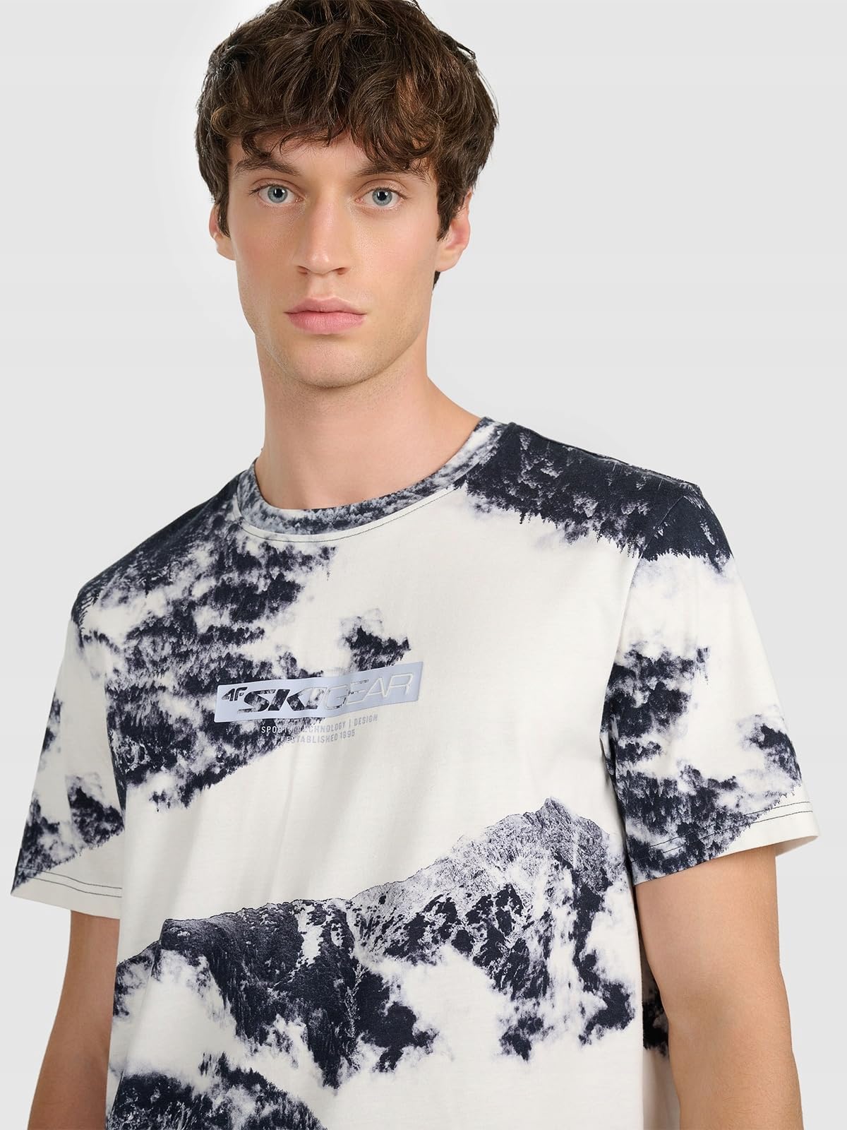 KOSZULKA MĘSKA TSHIRT 4F BAWEŁNA SUPER MATERIAŁ