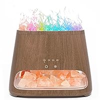 SALKING 2 in 1 diffusore di Olio Essenziale & Lampada di Sale dell'Himalaya