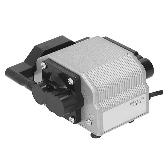 Ubersweet Laser Cutter Air Pump, Shock Absorbing Laser Cutting Air Assist Pump Simple Installation Low Noise 16W for Laboratories (DC-30A)