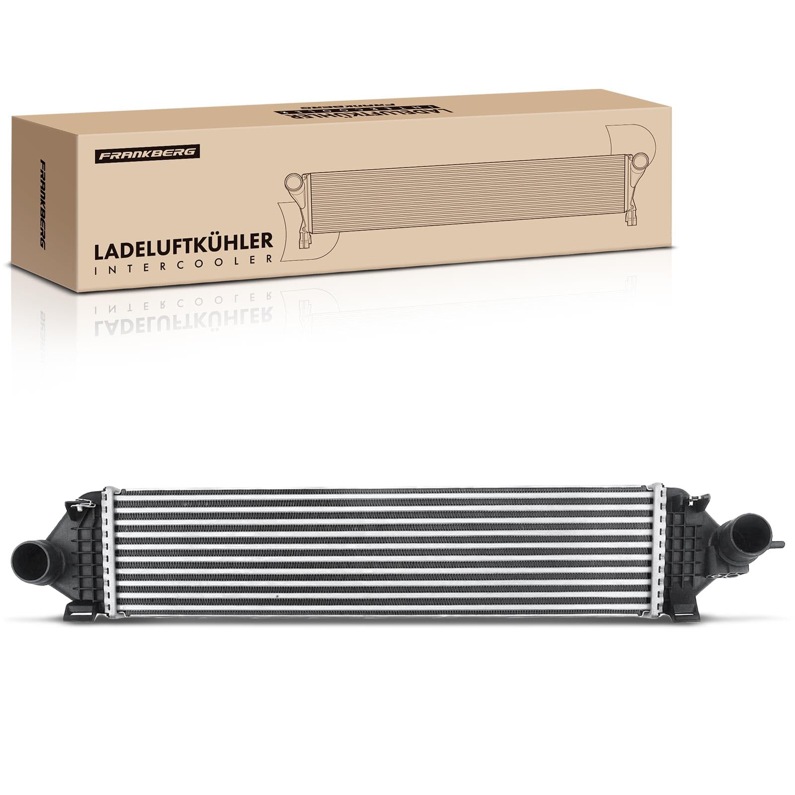 Frankberg Chłodnica powietrza do ładowania, turbo kompatybilna z C-Max II Grand C-Max DXA/CB7 DXA/CEU 2010-2019 Focus III 2010-Dzisiaj Kuga II DM2 2016 - Dzisiaj Replace# 96492
