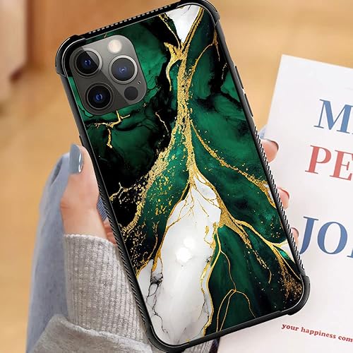 Miniatura 6 de DJSOK Funda compatible con iPhone 11 Pro Max, diseño con patrón de parachoques trasero, esquinas reforzadas antiarañazos, caver de TPU suave, fundas