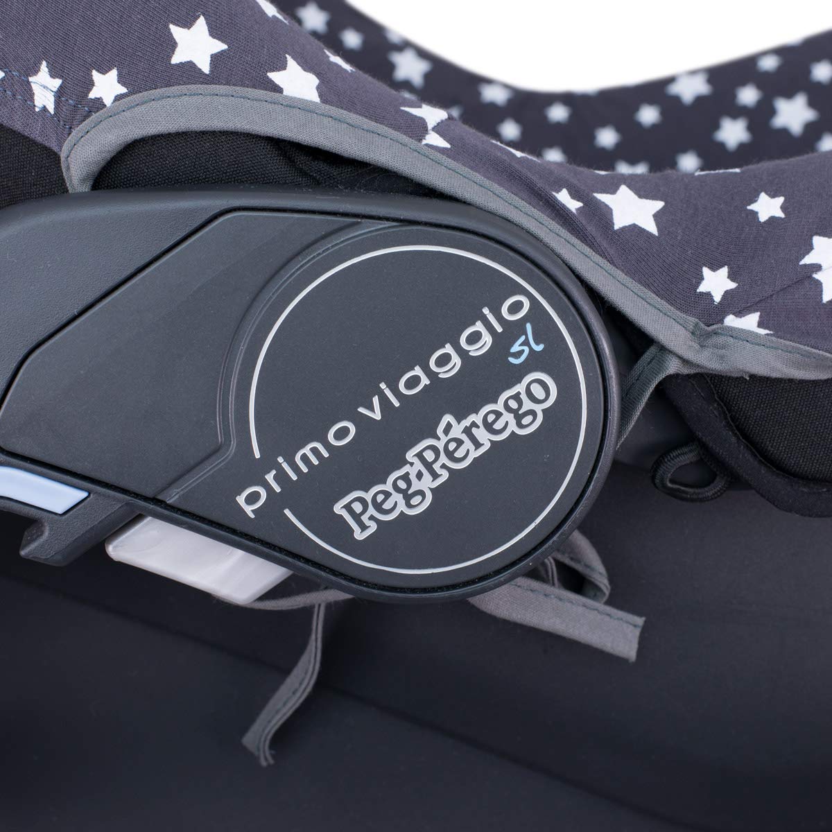 JYOKO KIDS Fodera copri seggiolino auto in cotone Compatibile con Pég Perego Primo Viaggio, Uppababy Mesa GO (WINTER SKY)