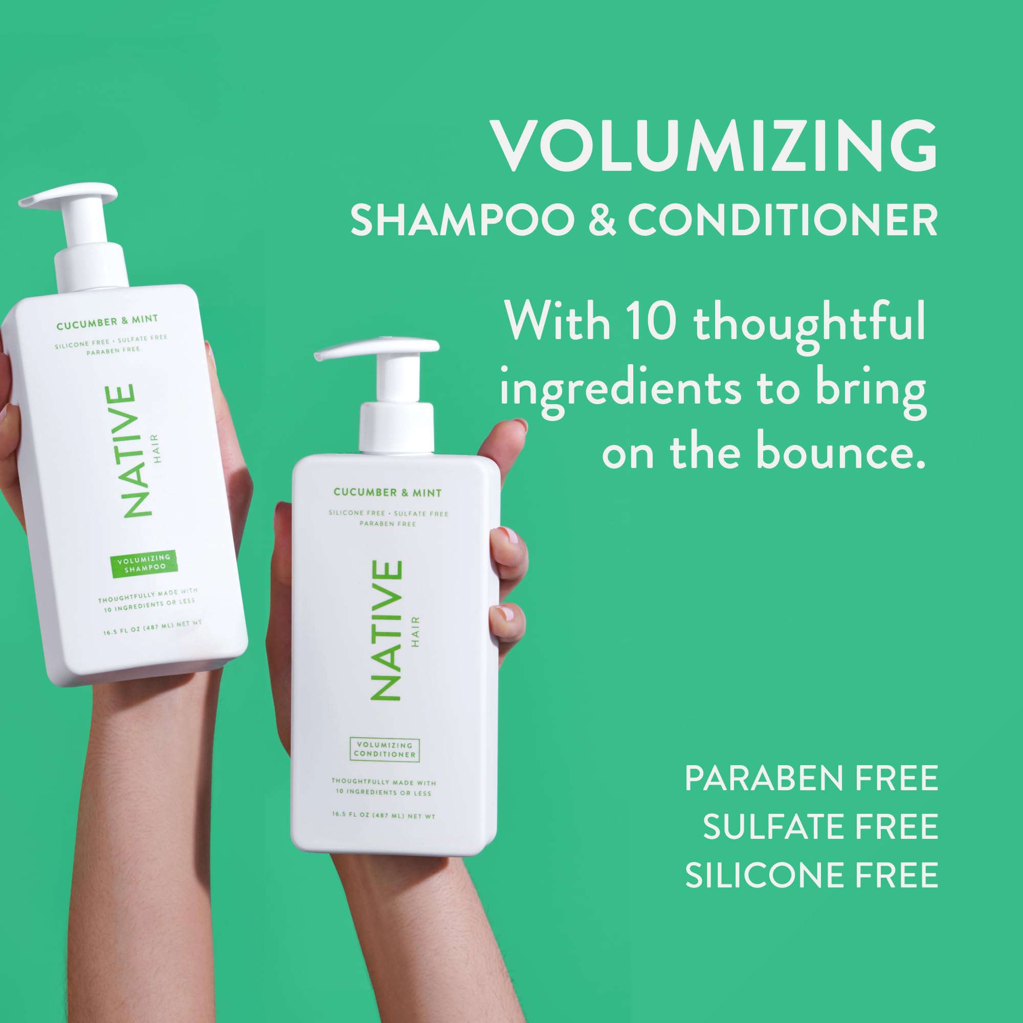 Native Shampoo And Conditioner Contain Naturally Derived