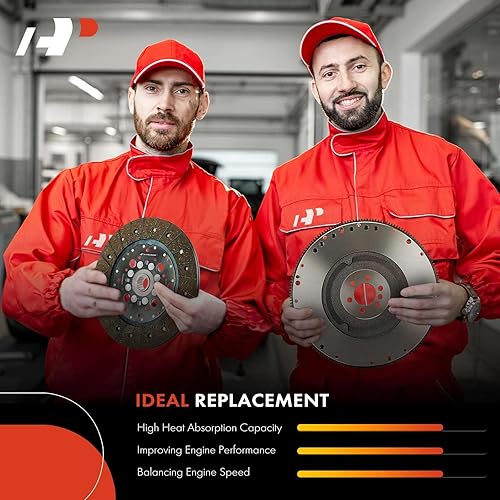 Miniatura 6 de A-Premium Volante de embrague compatible con Ford Escape 2001-2004, Escort 1998-2003 y Mazda Tribute 2001-2004, 2.0L, transmisión manual, 6 agujeros