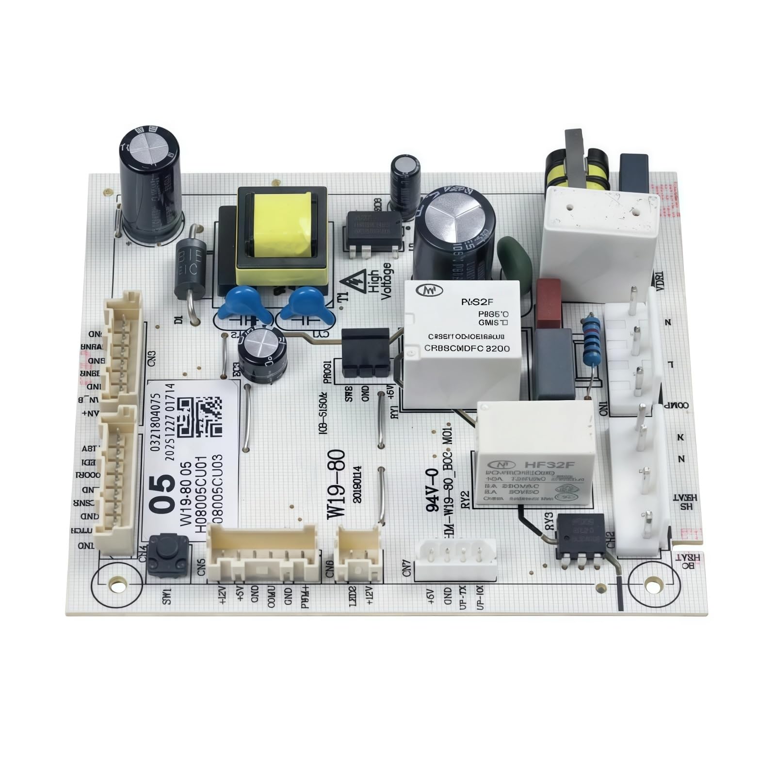 Placa Base de Frigorífico, Compatible con Homa W19-80 05,