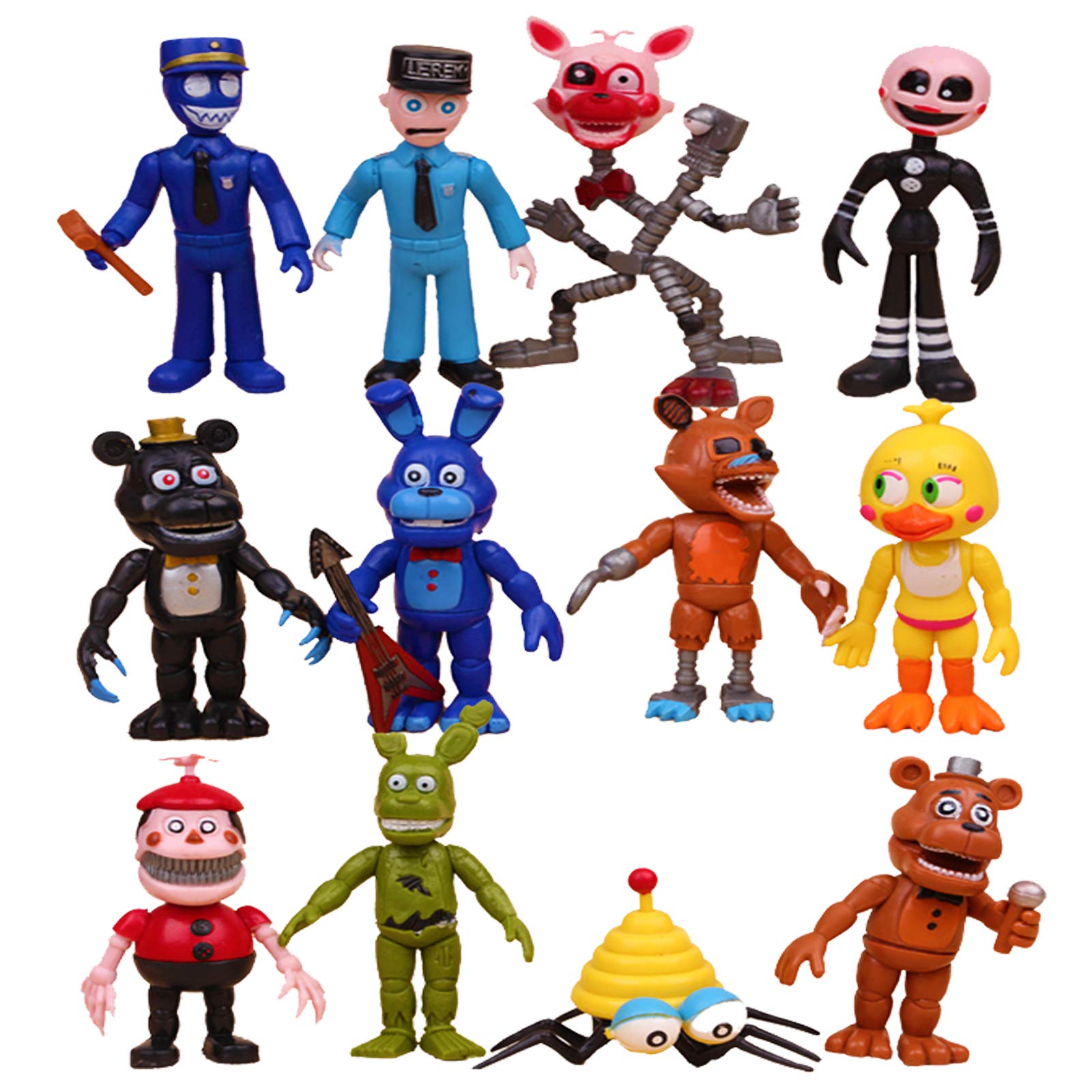 Buy Five Nights at Freddys Action Figures 12Pcs Nightmare Fazbear